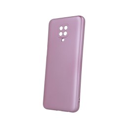 Nakładka Metallic do Xiaomi Redmi Note 9s / 9 Pro / 9 Pro Max różowa