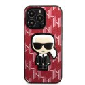 Karl Lagerfeld nakładka do iPhone 13 Pro KLHCP13LPMNIKPI czerwona hard case Monogram Iconic Karl