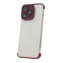 TPU mini bumpers z ochroną aparatu do iPhone 13 Pro 6,1" wiśniowy