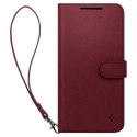 Spigen etui Wallet S Plus do Samsung Galaxy S23 Plus bordowe