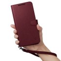 Spigen etui Wallet S Plus do Samsung Galaxy S23 Plus bordowe