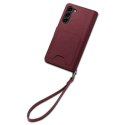 Spigen etui Wallet S Plus do Samsung Galaxy S23 Plus bordowe