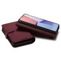 Spigen etui Wallet S Plus do Samsung Galaxy S23 Plus bordowe