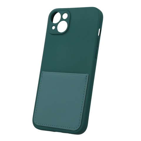 Nakładka Card Cover do iPhone 14 Plus 6,7" zielony las