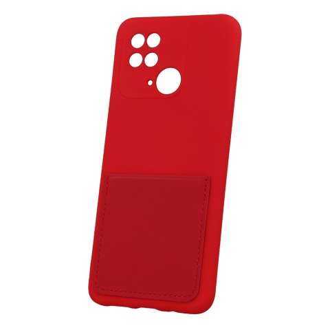 Nakładka Card Cover do Xiaomi Redmi 10c 4G czerwony