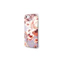 Guess nakładka do iPhone 7 / 8 / SE 2020 GUHCI8PCUTRFL02 liliowe hard case Flower Collection