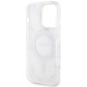 Guess nakładka do iPhone 14 Pro Max 6,7" GUHMP14XPCUMAH biała hard case Marble MagSafe