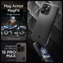 Spigen nakładka Mag Armor Magsafe do iPhone 15 Pro Max 6,7" matowa czarna