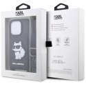 Karl Lagerfeld nakładka do iPhone 14 Pro 6,1" KLHCP14LCSAKHPCK czarna hardcase Crossbody Saffiano Mono Choupette NFT