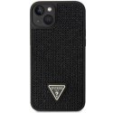 Guess nakładka do iPhone 14 Plus 6,7" GUHCP14MHDGTPK czarna hardcase Rhinestone Triangle