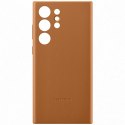 Samsung etui Leather Case do Samsung Galaxy S23 Ultra camel