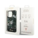 Guess nakładka do iPhone 14 Pro Max 6,7" GUHCP14XHGJGHA zielona hardcase Jungle Collection