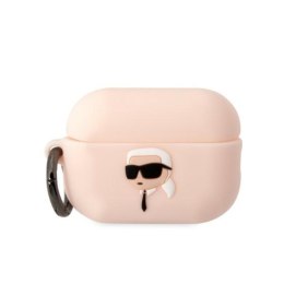 Karl Lagerfeld etui do Airpods Pro 2 KLAP2RUNIKP białe 3D Silicone NFT Karl