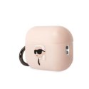 Karl Lagerfeld etui do Airpods Pro 2 KLAP2RUNIKP białe 3D Silicone NFT Karl