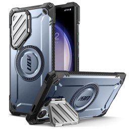 Etui Supcase UB XT Mag z MagSafe na Samsung Galaxy S24 Ultra - niebieskie