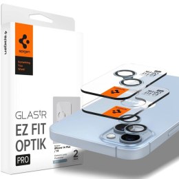 Osłona aparatu Spigen Glas.tR EZ Fit Optik Camera Protector na iPhone 14 / 14 Plus - niebieska 2 szt.