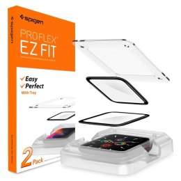 Szkło hybrydowe Spigen ProFlex EZ Fit na Apple Watch 4/5/6/SE (40mm)